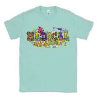 Seafoam MA Medical Assistant Mardi Gras Classic Tee - HowdyJamesFarm