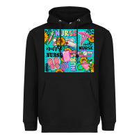 Black western nurse Heavyweight Hoodie - AdoDesignShop