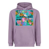 Lavender western nurse Heavyweight Hoodie - AdoDesignShop