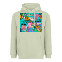 Matcha western nurse Heavyweight Hoodie - AdoDesignShop