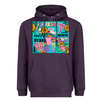 Plum western nurse Heavyweight Hoodie - AdoDesignShop