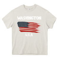 Cream Washington Heavy Core Tee - Bettercallsaul