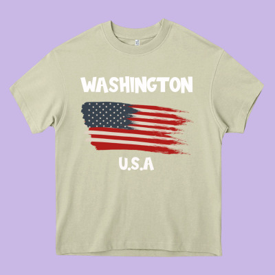 Washington Heavy Core Tee Designed By Bettercallsaul