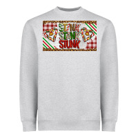 Heather Grey Stink Stank Stunk Heavyweight Sweatshirt - Artiststas
