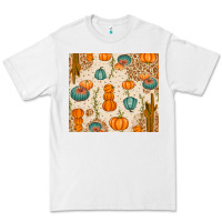 White Fall Pumpkins Premium Tee - texasbilliewilder