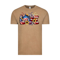 Vintage Coffee Love 4th of july Vintage Tee - CowGirlArtShop