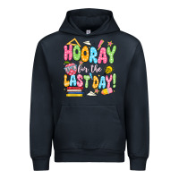 Navy hooray for the last day white Urban Hoodie - JahusDesignShop