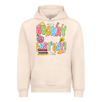 Sandshell hooray for the last day white Urban Hoodie - JahusDesignShop