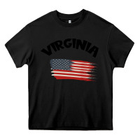 Black VIRGINIA Heavy Core Tee - Bettercallsaul