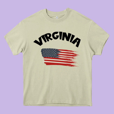 Virginia Heavy Core Tee Designed By Bettercallsaul