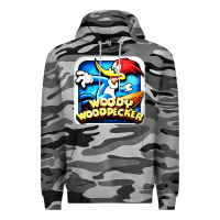Slate Camo #woody woodpecker character Premium Hoodie - longCreatives
