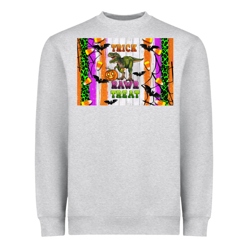 Trick Rawr Treat Kids Bottle Heavyweight Sweatshirt by Artiststas | Teevron