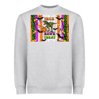 Heather Grey Trick rawr treat kids bottle Heavyweight Sweatshirt - Artiststas