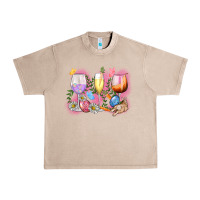 French Oak Easter wine glasses  Easter Day Urban Heavy Tee - CowGirlArtShop