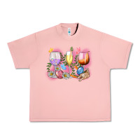 Salmon Easter wine glasses  Easter Day Urban Heavy Tee - CowGirlArtShop