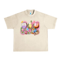 Sandshell Easter wine glasses  Easter Day Urban Heavy Tee - CowGirlArtShop