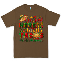 Cacao I'm just here for the tacos #cincodemayo Premium Tee - NancyCooperArtShop