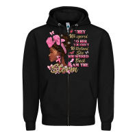 Black they whispered to hear you cant withstand the stor Zipper Hoodie - BarkalooDesign
