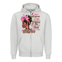 Dove Grey they whispered to hear you cant withstand the stor Zipper Hoodie - BarkalooDesign