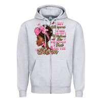 Heather Grey they whispered to hear you cant withstand the stor Zipper Hoodie - BarkalooDesign