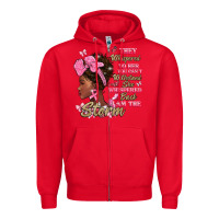 Red they whispered to hear you cant withstand the stor Zipper Hoodie - BarkalooDesign