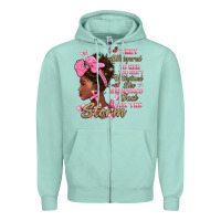 Seafoam they whispered to hear you cant withstand the stor Zipper Hoodie - BarkalooDesign