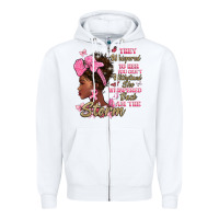 White they whispered to hear you cant withstand the stor Zipper Hoodie - BarkalooDesign