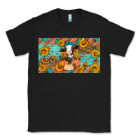 Black Fall cow Classic Tee - Artiststas