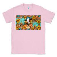 Bubblegum Pink Fall cow Classic Tee - Artiststas
