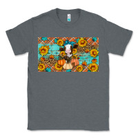 Charcoal Heather Fall cow Classic Tee - Artiststas