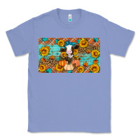 Colony Blue Fall cow Classic Tee - Artiststas