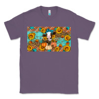 Lavender Fall cow Classic Tee - Artiststas