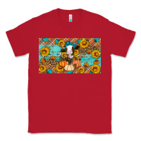 Red Fall cow Classic Tee - Artiststas