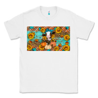 White Fall cow Classic Tee - Artiststas