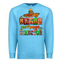 Ocean Blue nacho average direktor Premium Sweatshirt - AdoDesignShop