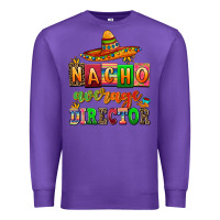 Purple nacho average direktor Premium Sweatshirt - AdoDesignShop