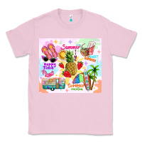 Bubblegum Pink summer beach Classic Tee - TumblerDesignByShophia