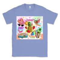 Colony Blue summer beach Classic Tee - TumblerDesignByShophia