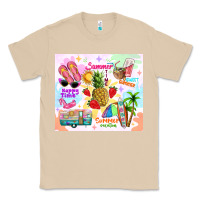 Mushroom summer beach Classic Tee - TumblerDesignByShophia
