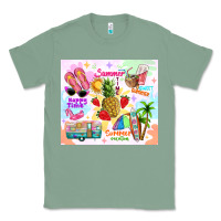 Sage summer beach Classic Tee - TumblerDesignByShophia