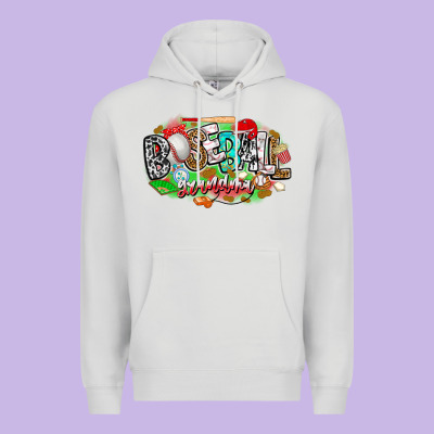 Baseball Grandma Premium Hoodie Designed By Cowhidedigitalart