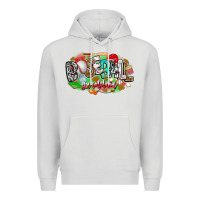 Dove Grey baseball grandma Premium Hoodie - CowhideDigitalArt