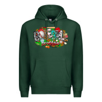 Sports Green baseball grandma Premium Hoodie - CowhideDigitalArt