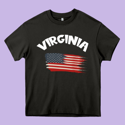Virginia Heavy Core Tee Designed By Bettercallsaul
