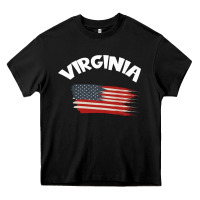 Black VIRGINIA Heavy Core Tee - Bettercallsaul