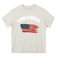 Cream VIRGINIA Heavy Core Tee - Bettercallsaul