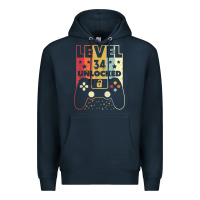 Navy level 34 unlocked shirt video gamer 34th birthday gifts tee t shirt Premium Hoodie - longCreatives