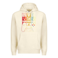 Sandshell level 34 unlocked shirt video gamer 34th birthday gifts tee t shirt Premium Hoodie - longCreatives