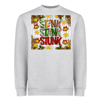 Heather Grey Stink stank stunk Heavyweight Sweatshirt - Artiststas