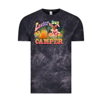 Cloud Black Easter Day Camper Vintage Tee - HowdyJamesFarm